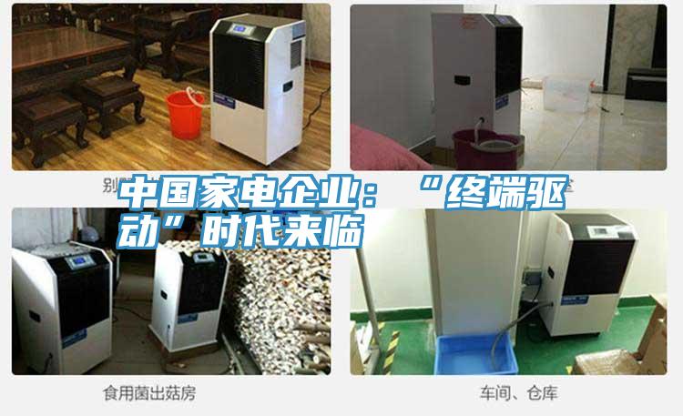 中國家電企業:“終端驅動”時代來臨