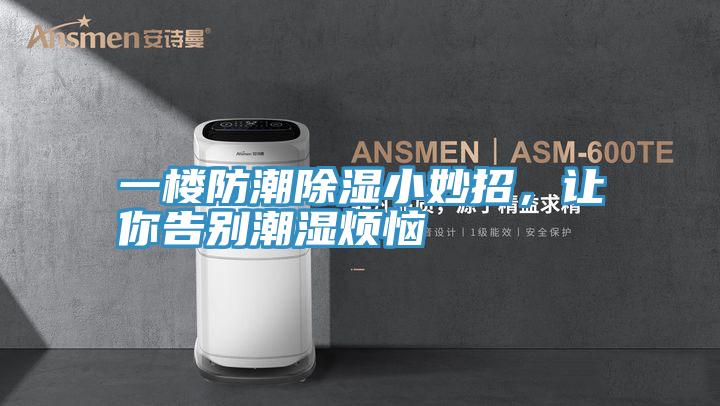 一樓防潮除濕小妙招,讓你告別潮濕煩惱