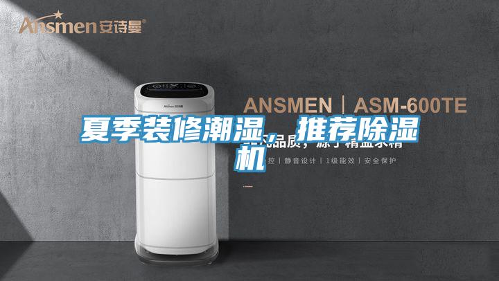 夏季裝修潮濕，推薦除濕機(jī)