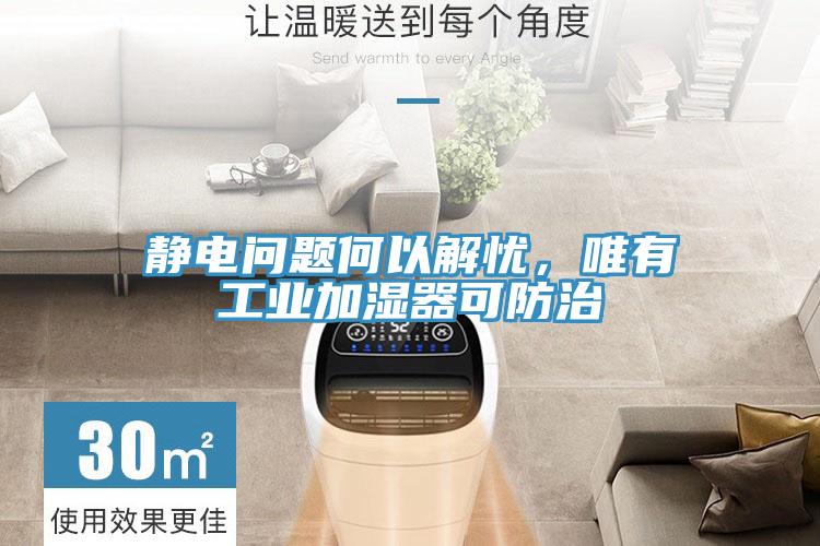 靜電問題何以解憂,唯有工業(yè)加濕器可防治