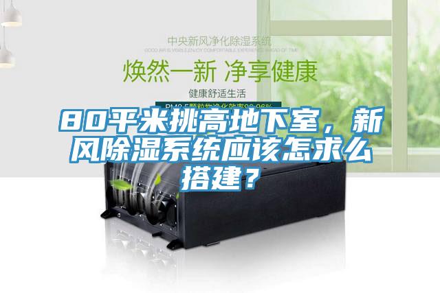 80平米挑高地下室，新風除濕系統應該怎求么搭建？