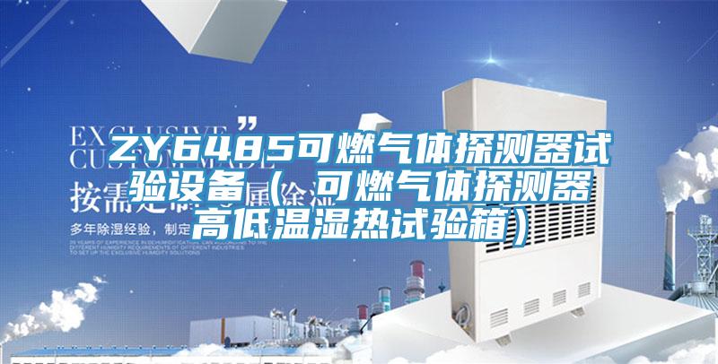 ZY6485可燃氣體探測器試驗設備( 可燃氣體探測器高低溫濕熱試驗箱)