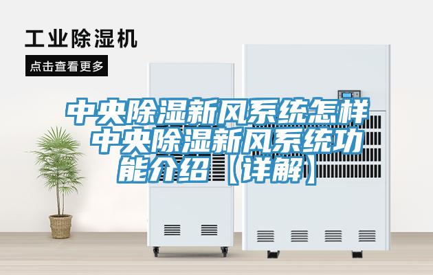 中央除濕新風系統怎樣 中央除濕新風系統功能介紹【詳解】