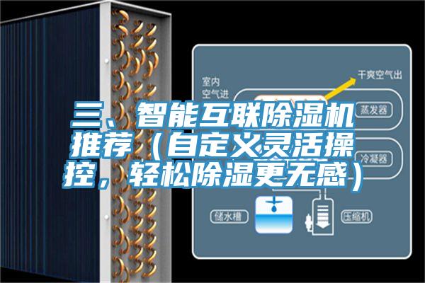 三、智能互聯除濕機推薦（自定義靈活操控，輕松除濕更無感）