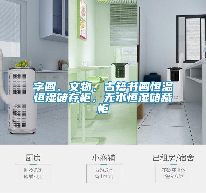 字畫、文物、古籍書畫恒溫恒濕儲存柜，無水恒濕儲藏柜