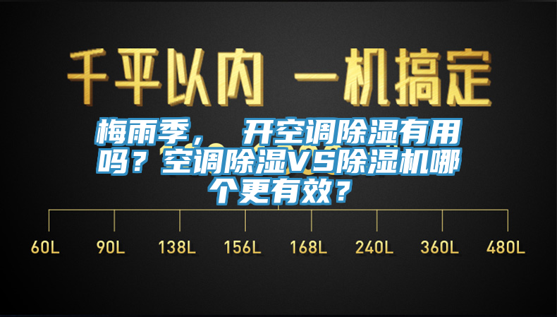 梅雨季， 開空調除濕有用嗎？空調除濕VS除濕機哪個更有效？