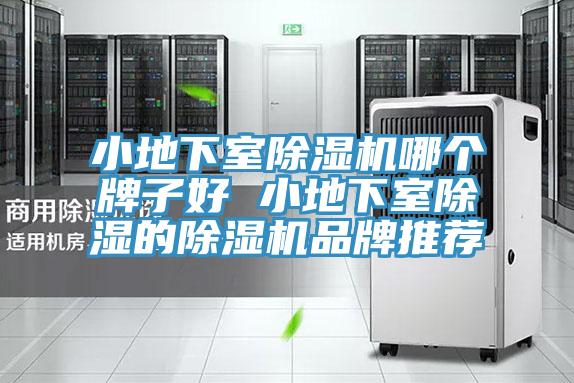 小地下室除濕機哪個牌子好 小地下室除濕的除濕機品牌推薦