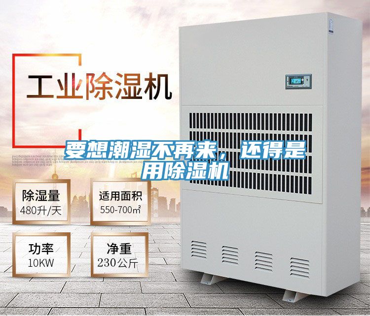 要想潮濕不再來，還得是用除濕機