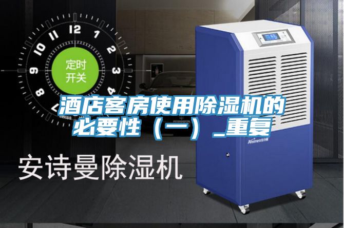 酒店客房使用除濕機的必要性(一)_重復