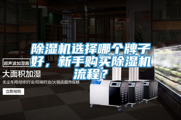 除濕機選擇哪個牌子好，新手購買除濕機流程？