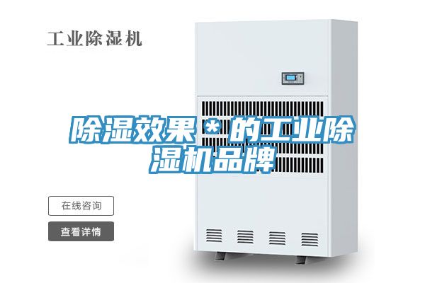 除濕效果*的工業除濕機品牌